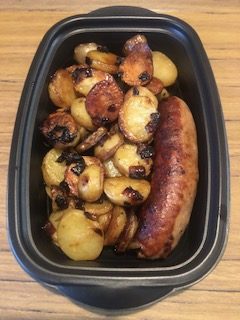 Saucisse de toulouse pommes de terres